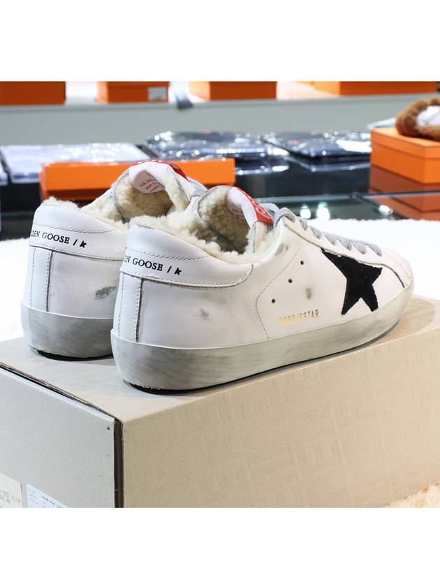 Superstar Shearing Low Top Sneakers White - GOLDEN GOOSE - BALAAN 4