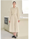 Classic Curl Trench Long Dress - MICANE - BALAAN 3