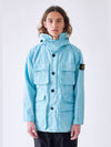 Men's Logo Patch Pocket Detail Jacket Aqua - STONE ISLAND - BALAAN 2