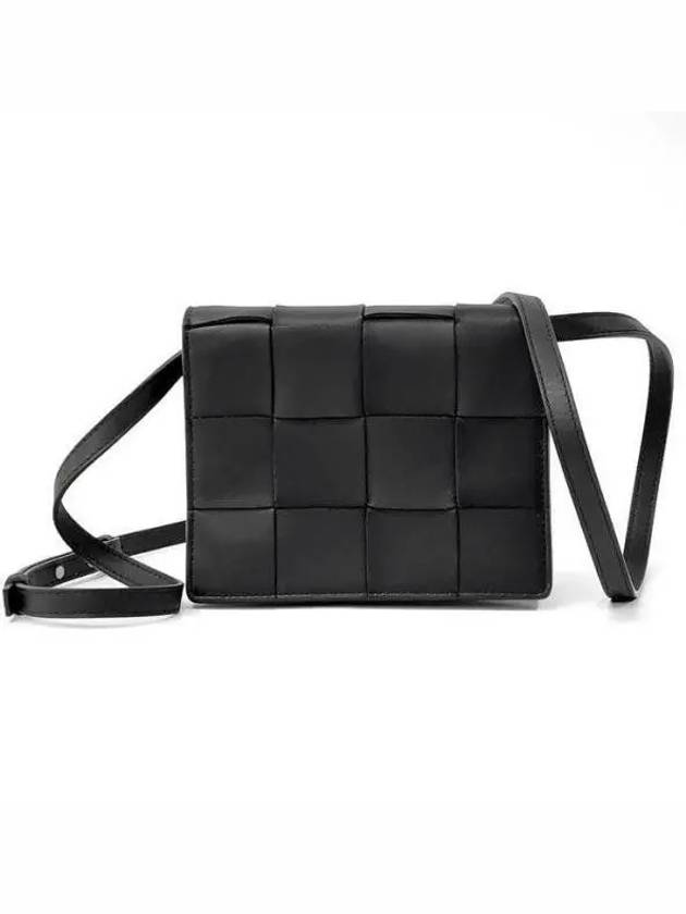 574051 VMAY1 Mini Cassette Leather Shoulder Bag 271486 1083366 - BOTTEGA VENETA - BALAAN 1