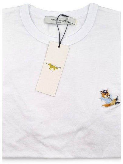 Dress Fox Men's Short Sleeve TShirt White JM00128KJ0008 - MAISON KITSUNE - BALAAN 2