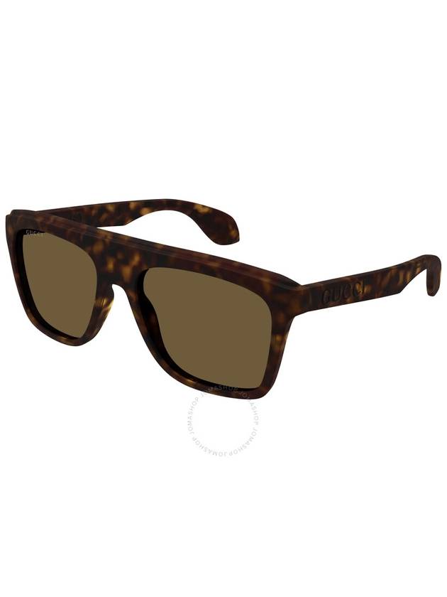 Gucci Brown Browline Men's Sunglasses GG1570S 002 57 - GUCCI - BALAAN 1