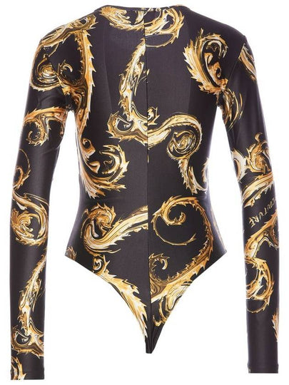 Versace Jeans Couture Black And Gold Bodysuits - VERSACE - BALAAN 2