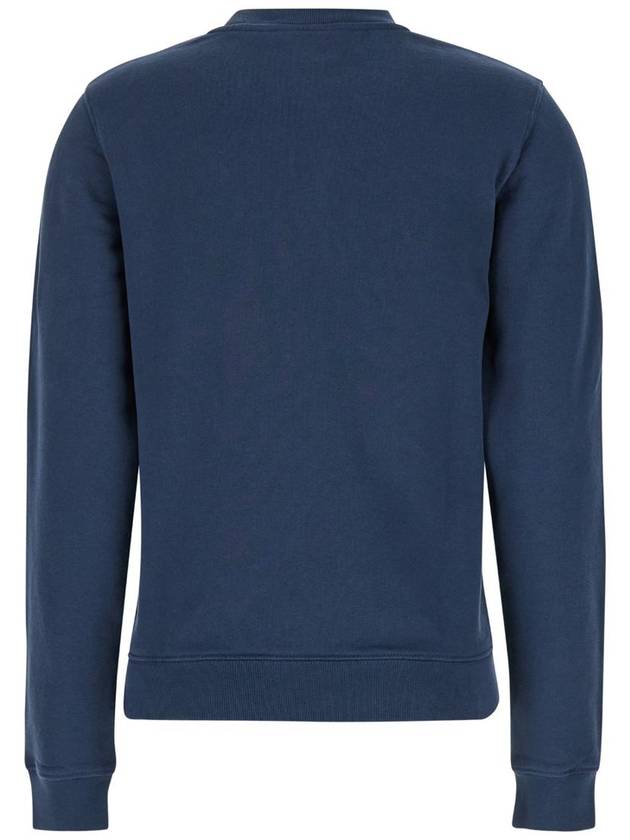 Fox Head Patch Regular Sweatshirt Ink Blue - MAISON KITSUNE - BALAAN 3