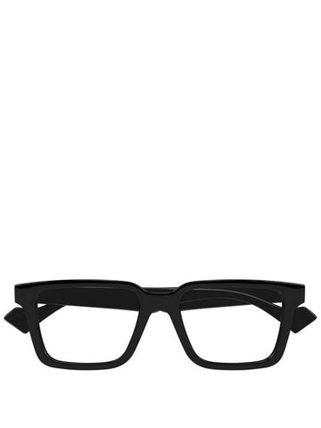 Eyewear Square Acetate Eyeglasses Black - GUCCI - BALAAN 1