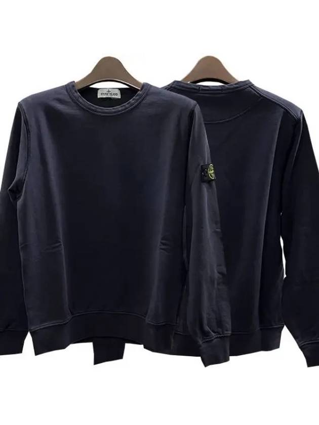 Kids Waffen Patch Sweatshirt Navy - STONE ISLAND - BALAAN 2