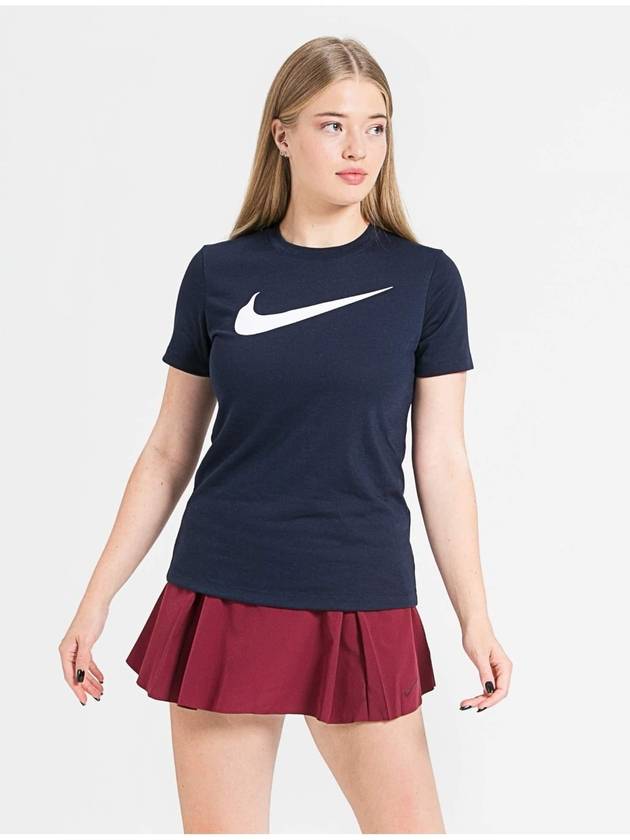 Women's Dri-Fit Park 20 Short Sleeve T-Shirt Navy - NIKE - BALAAN 2