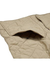 Diamond Quilted Thermoregulated Barn Jacket Honey - BURBERRY - BALAAN 10