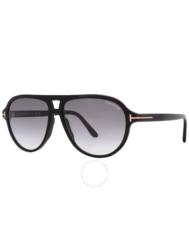 Eyewear Jeffrey Sunglasses Black - TOM FORD - BALAAN 4