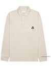 Anafikolo Embroidery Logo Long Sleeve Polo Shirt Ivory - ISABEL MARANT - BALAAN 10