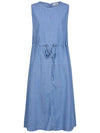 24S Waist string denim sleeveless dress MJ4MO886 - P_LABEL - BALAAN 1