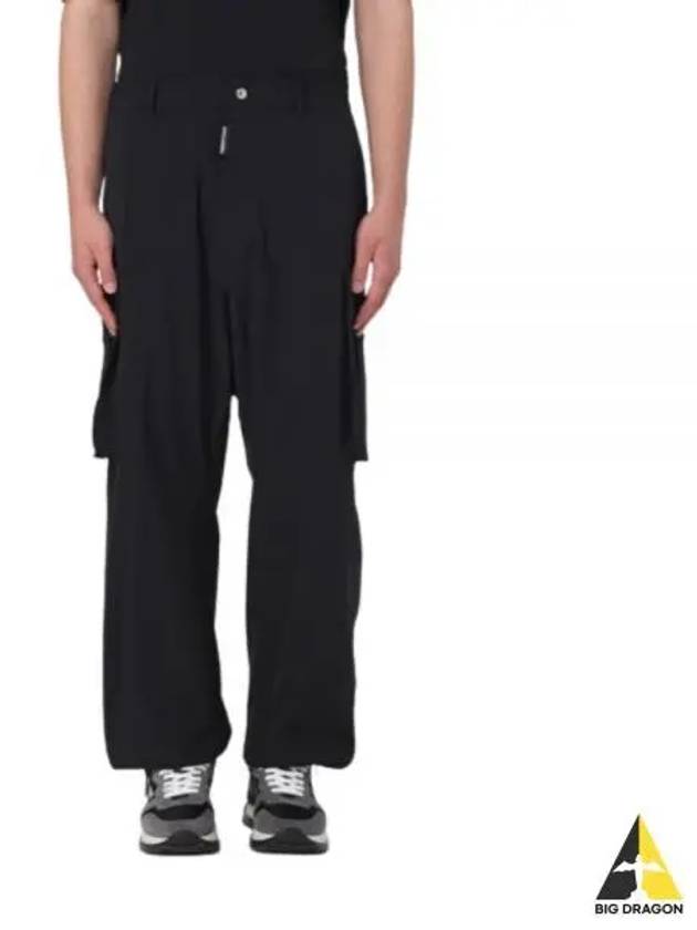 Techno Nylon Cargo Pants S71KB0595 D35016 900 - DSQUARED2 - BALAAN 1