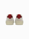 Medalist Leather Low-Top Sneakers Red White - AUTRY - BALAAN 4