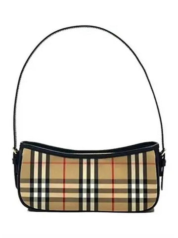 Vintage check hobo shoulder bag 270665 - BURBERRY - BALAAN 1