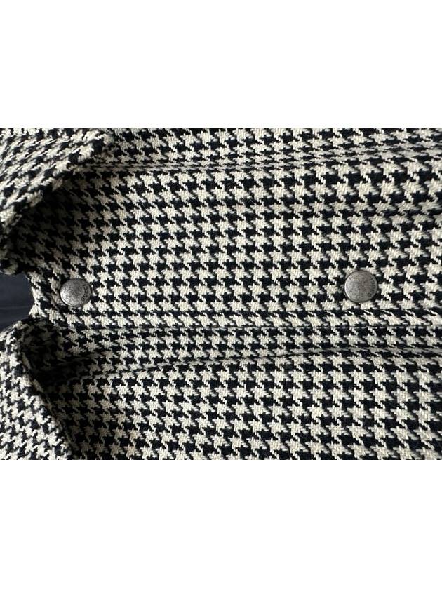 GG interlocking logo striped houndstooth blouson jacket 110 - GUCCI - BALAAN 7