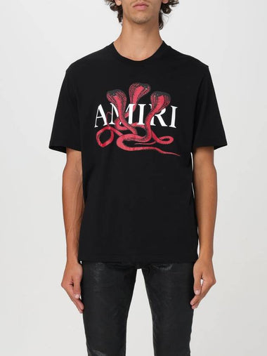 T-shirt con logo e stampa serpenti Amiri - AMIRI - BALAAN 1