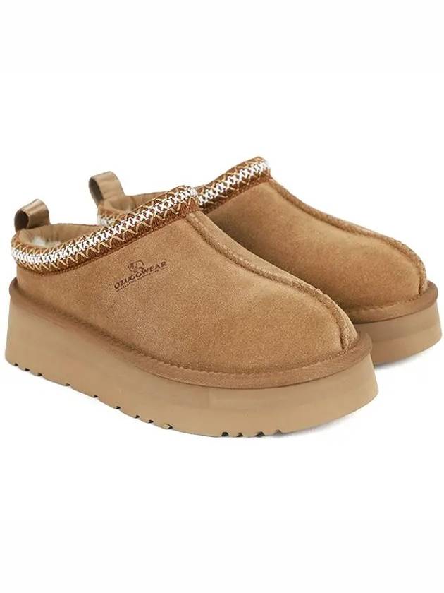 Sydney Platform Slippers Chestnut - OZWEAR UGG - BALAAN 3