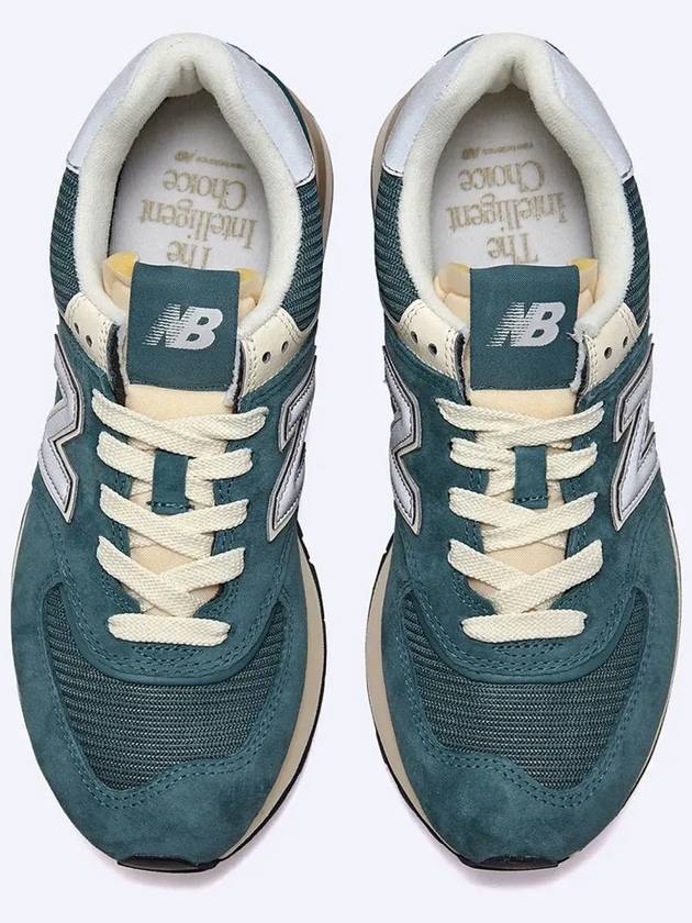 574 Low Top Sneakers Green - NEW BALANCE - BALAAN 5