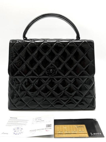 Patent Kelly Bag Tote - CHANEL - BALAAN 1