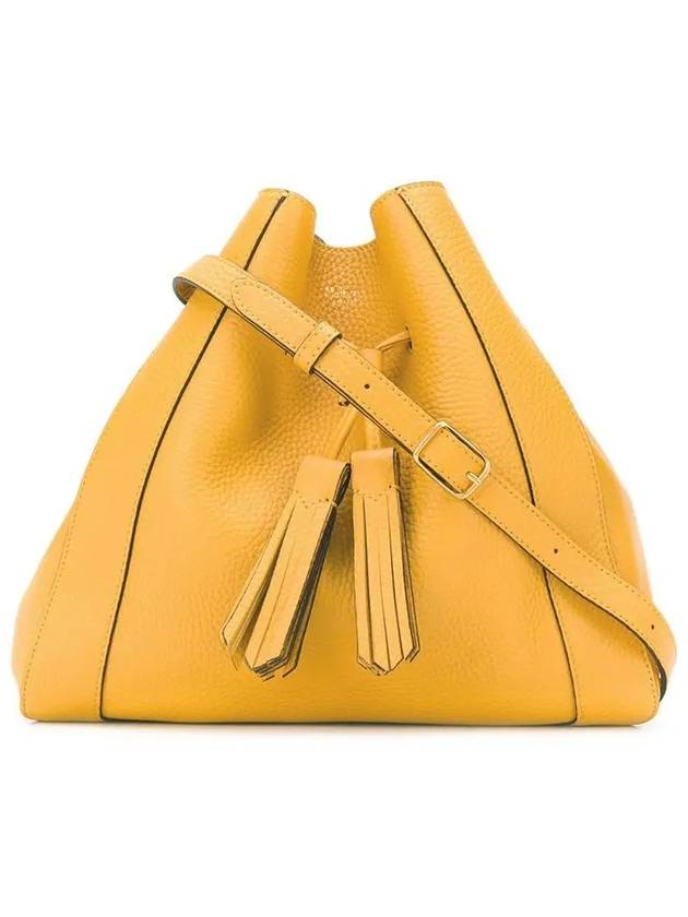 Millie Fringe Small Shoulder Bag Yellow HH5867 736 N651 - MULBERRY - BALAAN 2