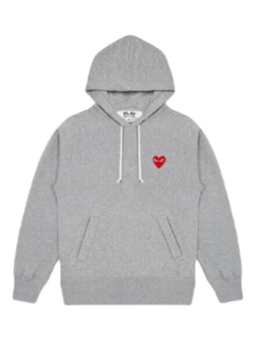 Logo Hood Gray AXT174D1 - COMME DES GARCONS PLAY - BALAAN 1