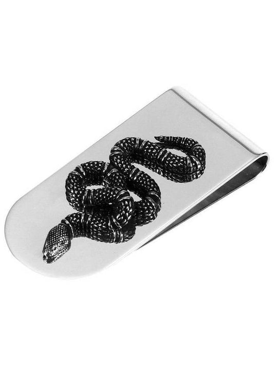 Snake Money Clip Silver - GUCCI - BALAAN.