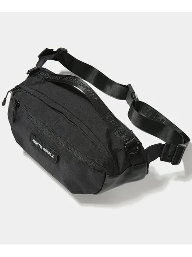 Large Security Waist Belt Bag Black - MONSTER REPUBLIC - BALAAN 1