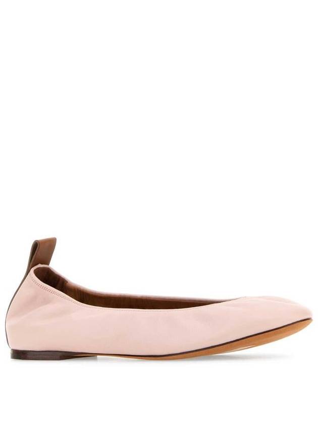 leather slip-on ballerina shoes FWBAMB02NAPAP24 - LANVIN - BALAAN 3