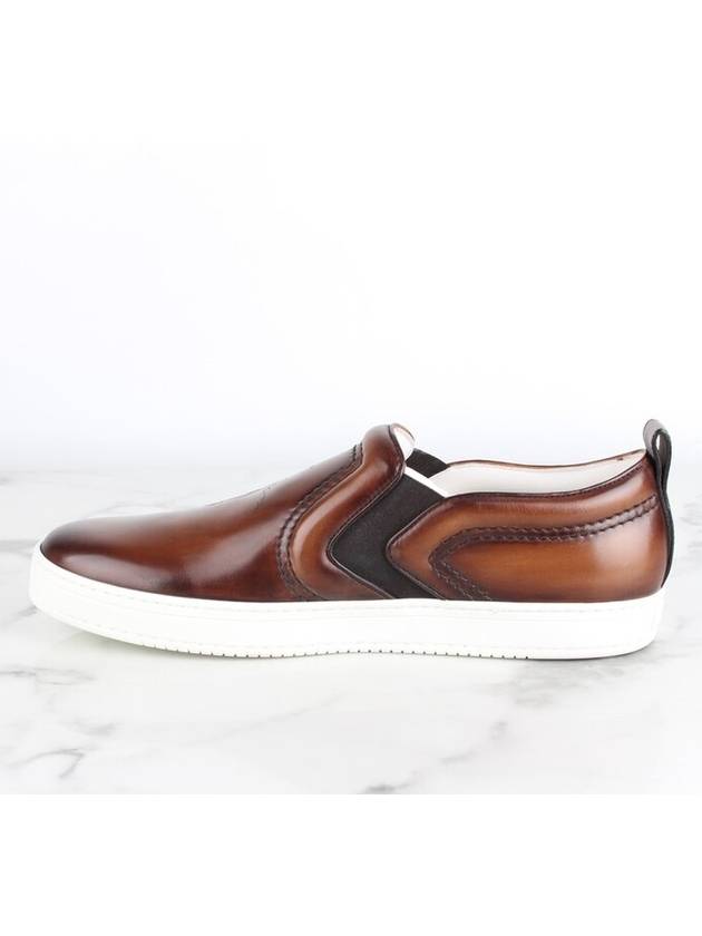 Strip Toe Leather Slip On 9 5 285 - BERLUTI - BALAAN 6