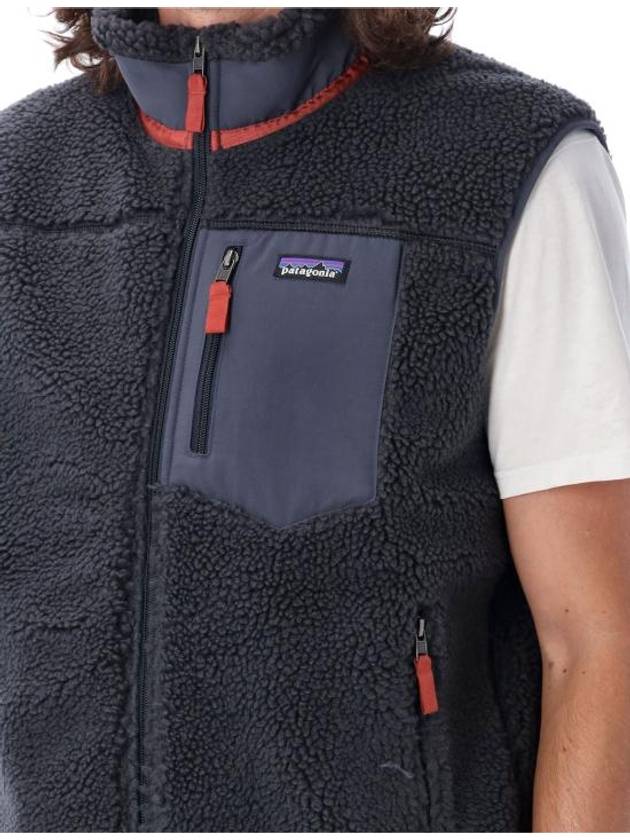 Classic Retro-X Fleece Vest Smolder Blue - PATAGONIA - BALAAN 4