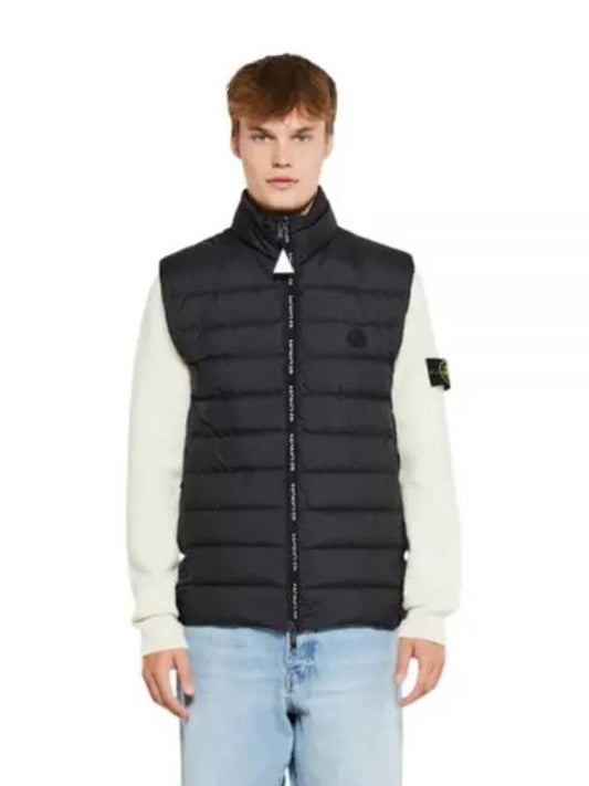 Tarn Logo Patch Down Vest Black - MONCLER - BALAAN 2