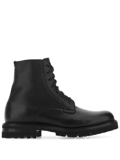 Carport 2 Leather Lace-Up Ankle Boots Black - CHURCH'S - BALAAN 2