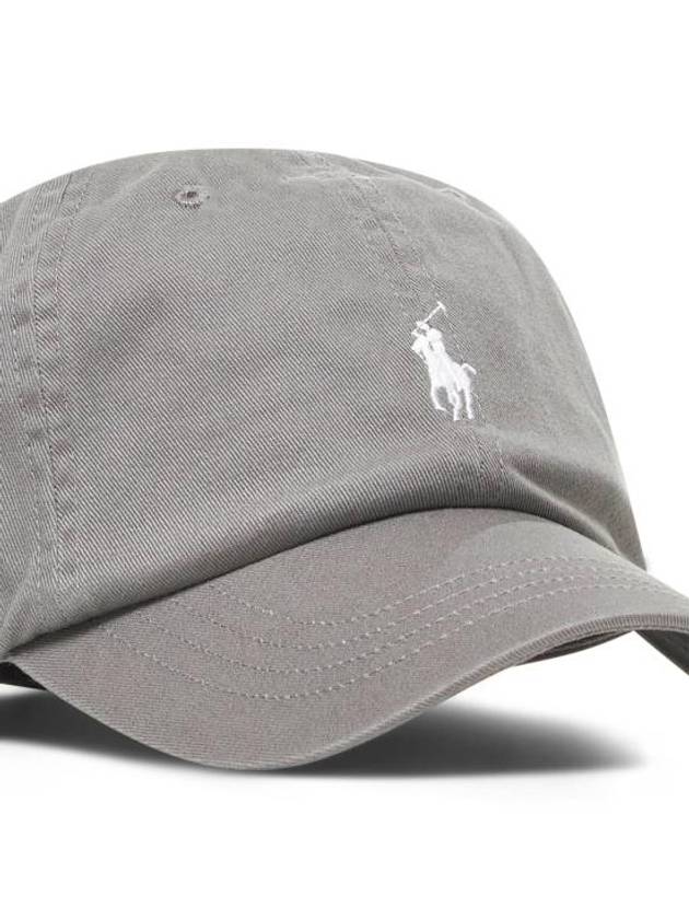 Embroidered Pony Ball Cap Grey - POLO RALPH LAUREN - BALAAN 5