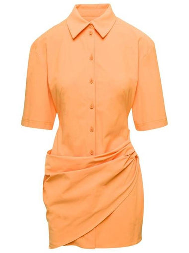 Short Dress 231DR0531084750 Orange - JACQUEMUS - BALAAN 1