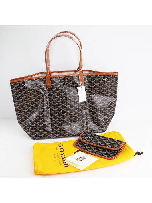 Saint Louis Saint Louis PM Tote Bag Black Tan - GOYARD - BALAAN 2