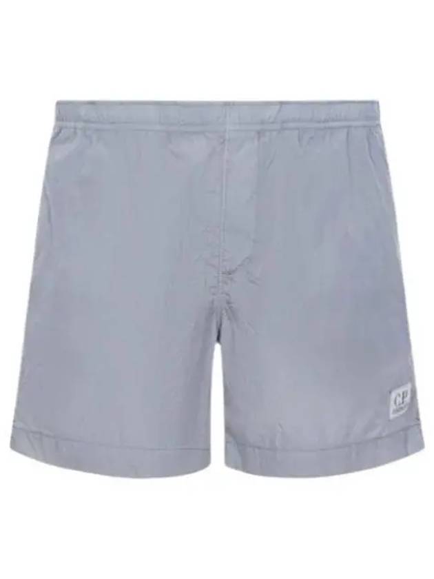 Eco-Chrome R Logo Patch Swim Shorts Purple - CP COMPANY - BALAAN 2