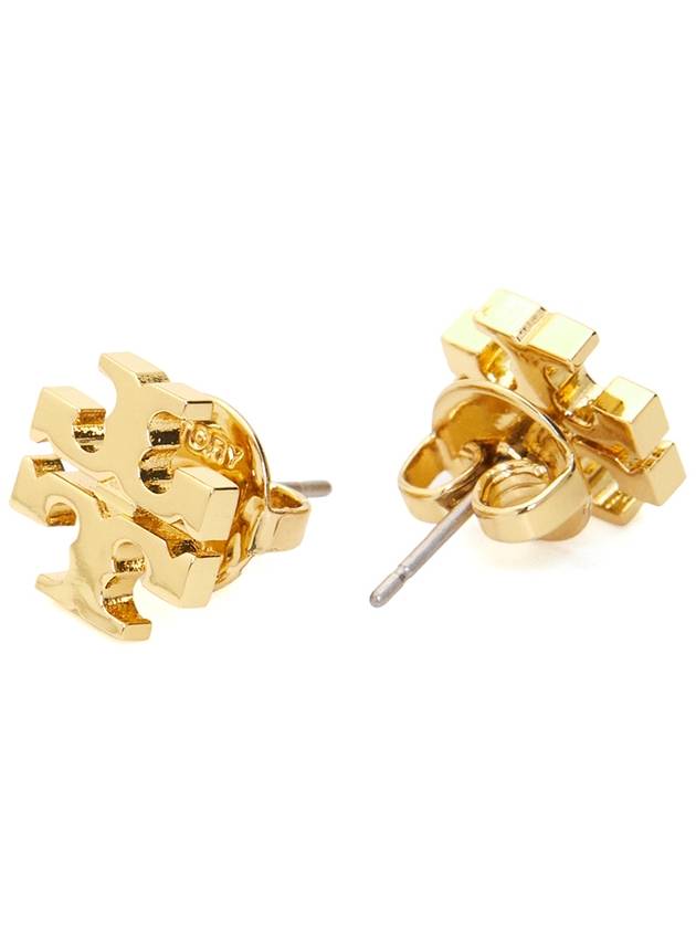 Logo Stud Earrings Gold - TORY BURCH - BALAAN 7