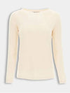 Women's GIOSE S Cashmere Sweater Beige Knit 93660419600 001 - MAX MARA - BALAAN 1