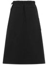 Women's OG Alpha Wrap A-Line Skirt Black - OFFGRID - BALAAN 3