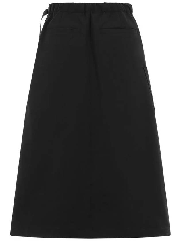 Women's OG Alpha Wrap A-Line Skirt Black - OFFGRID - BALAAN 3