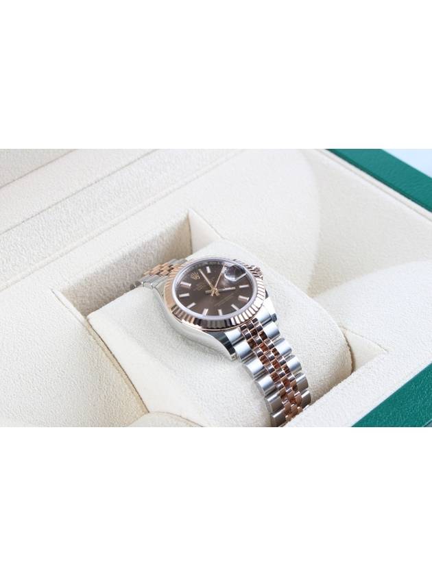 Rolex Dayjust 28 Choco Pan Bar Index 21 Years - ROLEX - BALAAN 4