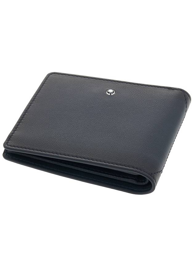 Meisterst?ck Sfumato 8CC Halfwallet Navy Blue - MONTBLANC - BALAAN 5