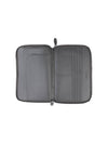 ALL OVER EMBOSSED LOGO LEATHER ORGANIZER - EMPORIO ARMANI - BALAAN 5