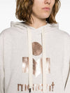 Mansell Logo Print Drop Shoulder Hood SW0001FAA3M01E - ISABEL MARANT ETOILE - BALAAN 5