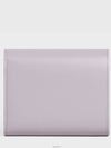 Shiny Triomphe Small Calfskin Half Wallet  Light Lilac Boutique - CELINE - BALAAN 5