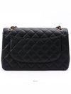 Classic Large Black Champagne Gold 70856 - CHANEL - BALAAN 4