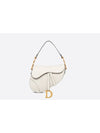 Saddle Grained Calfskin Shoulder Bag Latte - DIOR - BALAAN 1