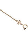 Kira Enamel Chain Bracelet Gold White - TORY BURCH - BALAAN 6