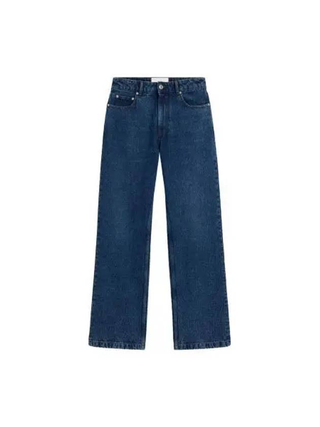 Large Fit Denim Jeans Blue - AMI - BALAAN 2