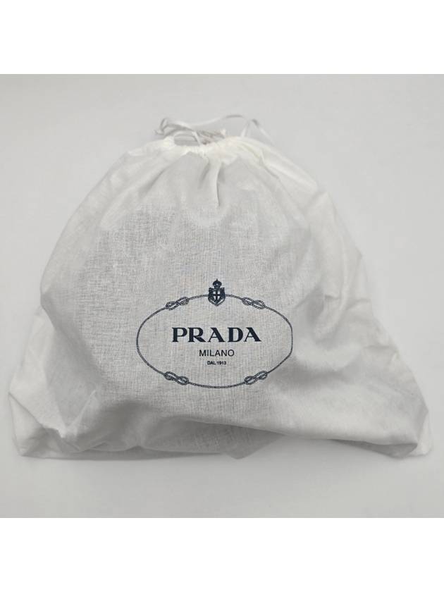 Re-Nylon Triangle Logo Bucket Hat Black - PRADA - BALAAN 7